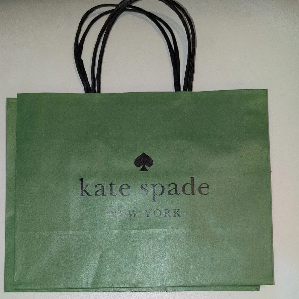 Kate Spade Forest Green Shopping Bag